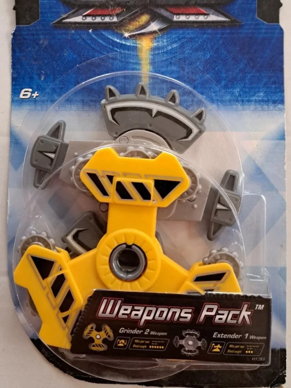 VINTAGE Hot Wheels Battle X Weapons Pack Grinder 2 Weapons Extender 1 Weapon